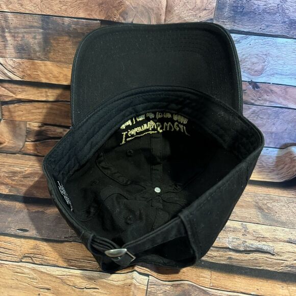 Harry Potter "I Solemnly Swear" Black Adjustable Baseball Cap Hat Marauder Fan - Picture 5 of 8